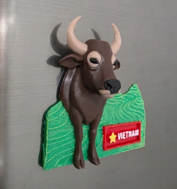Magnet Buffalo - lifestyle shot
