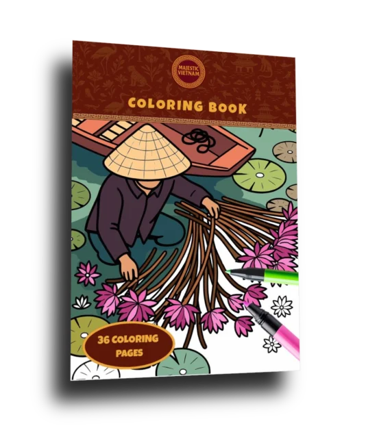 Majestic Coloring Book - Lotus Bleu Vietnam