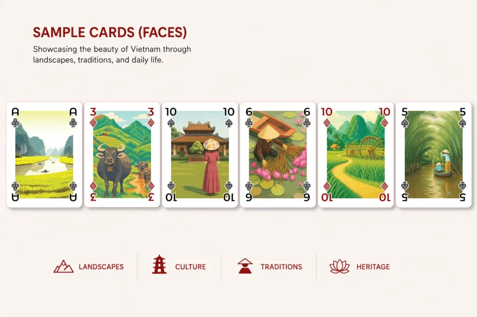 Majestic Vietnam - Sample Cards