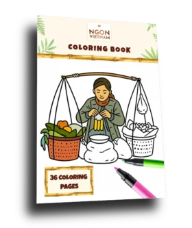 Ngon Coloring Book - Lotus Bleu Asia Ngon Coloring Book - Lotus Bleu Asia