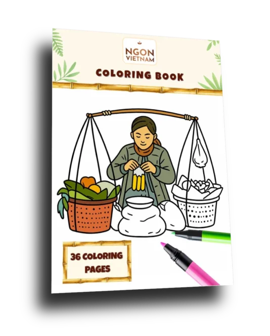 Ngon Coloring Book - Lotus Bleu Asia
